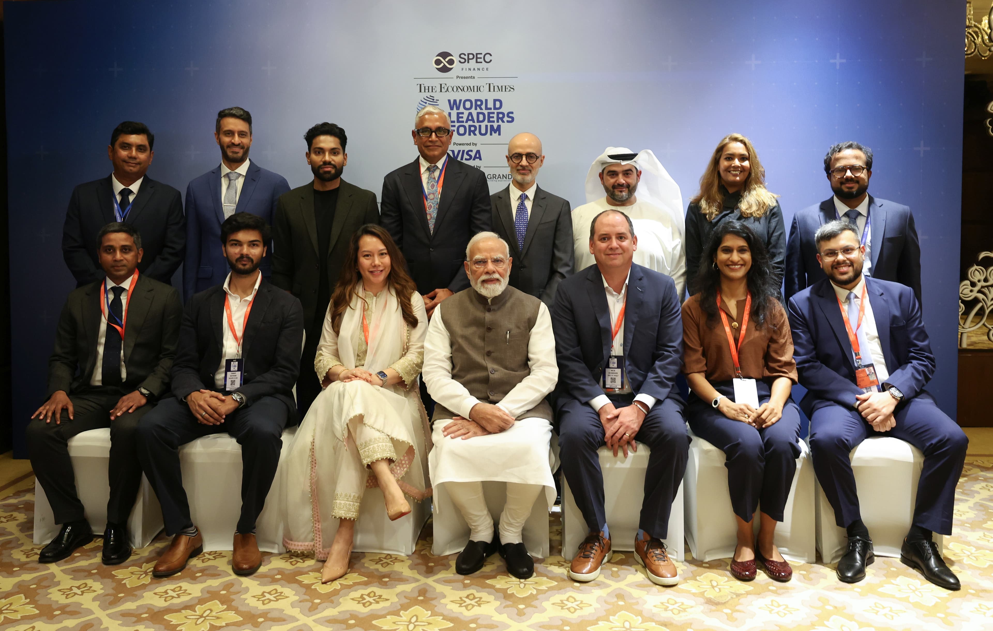 The forum delegation with Prime Minister Narendra Modi