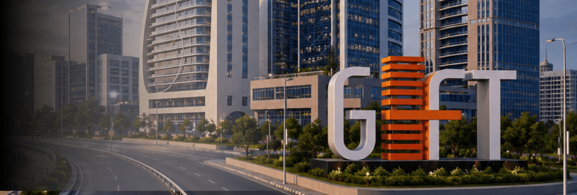 GIFT City skyline
