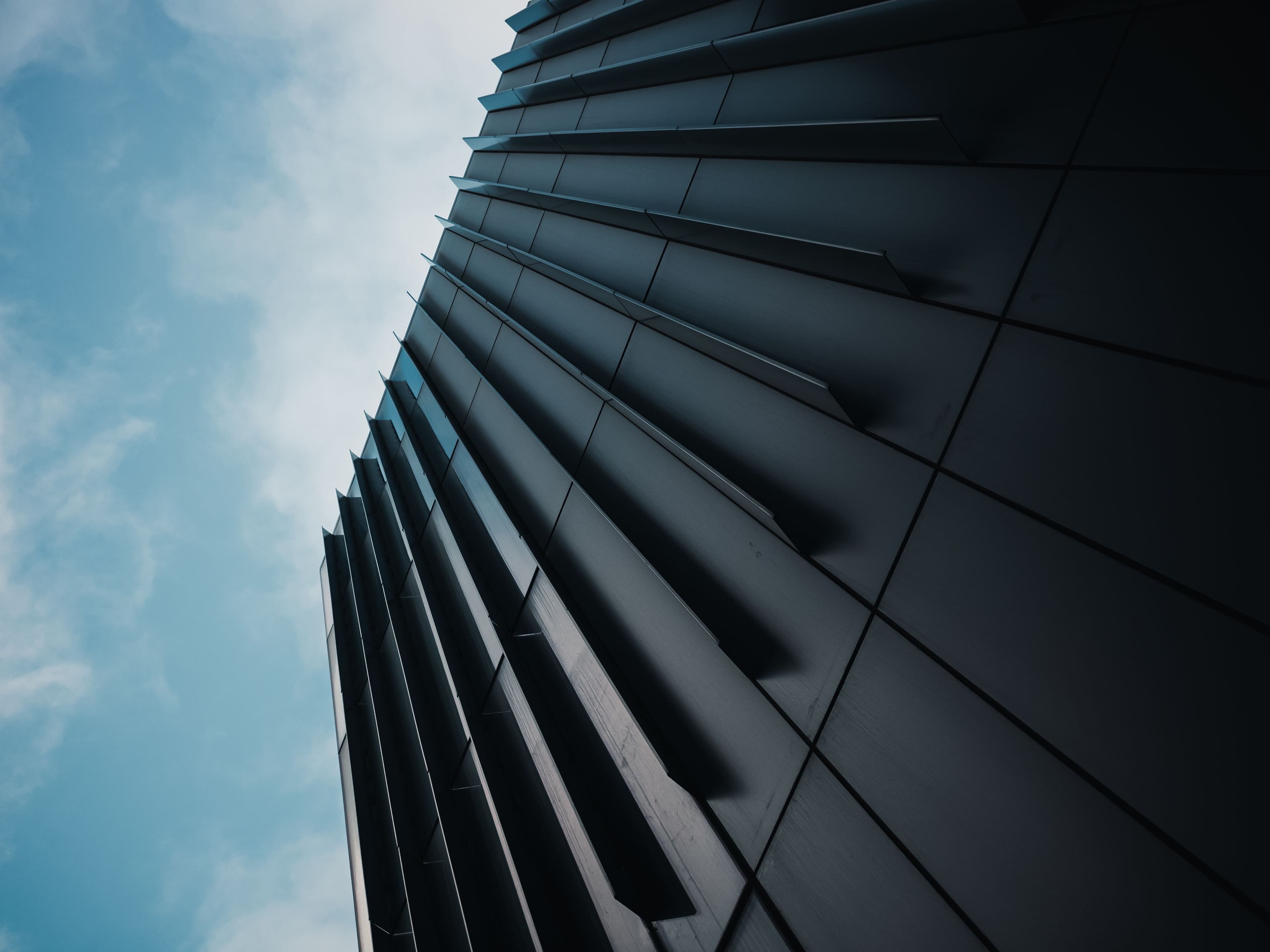 Corporate finance skyline